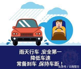 行車安全下雨天注意安全|下雨天開車必懂的生命守則，事故機率大幅降低！